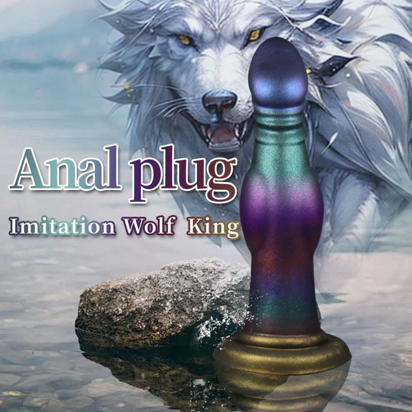 Plug anal à gonflement localisé, effet fellation de chien fantastique – Jouets sexuels stimulant le point G pour femmes