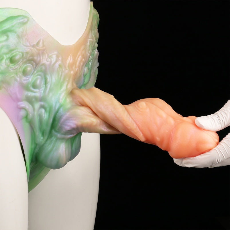 Monster Silicone Fantasy Penis Sleeve Pants - Male Penis Delay Device Sex Toys