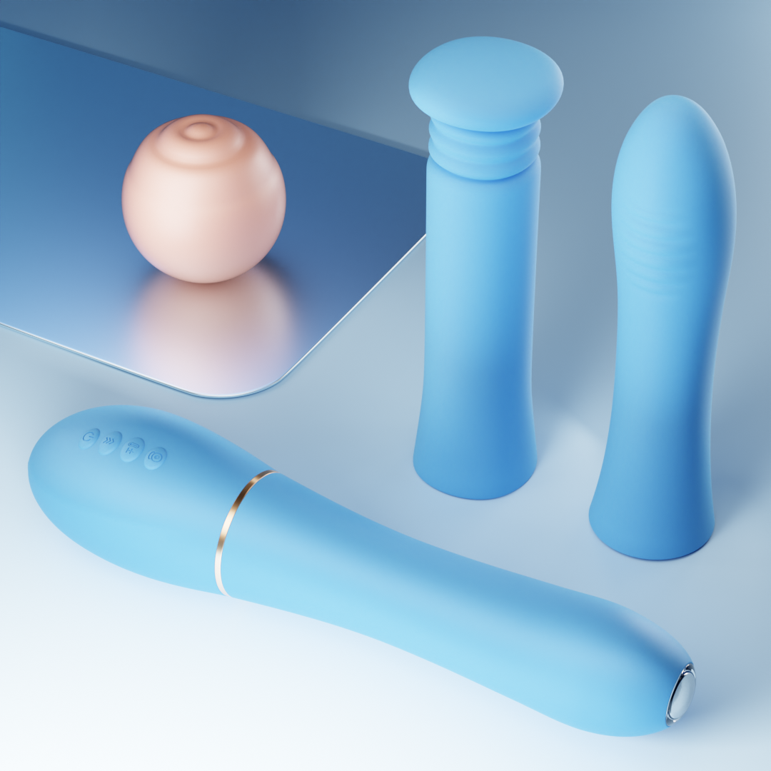 Endoskop-Vibrator, Sexspielzeug für Frauen – App-gesteuerter 3-in-1-Stoßdildo mit Vibration, Fantasie