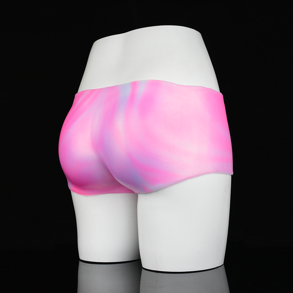 Boîte à godes réaliste avec sangle - Godes anaux en silicone rose mixte Jouets sexuels pour couples lesbiens