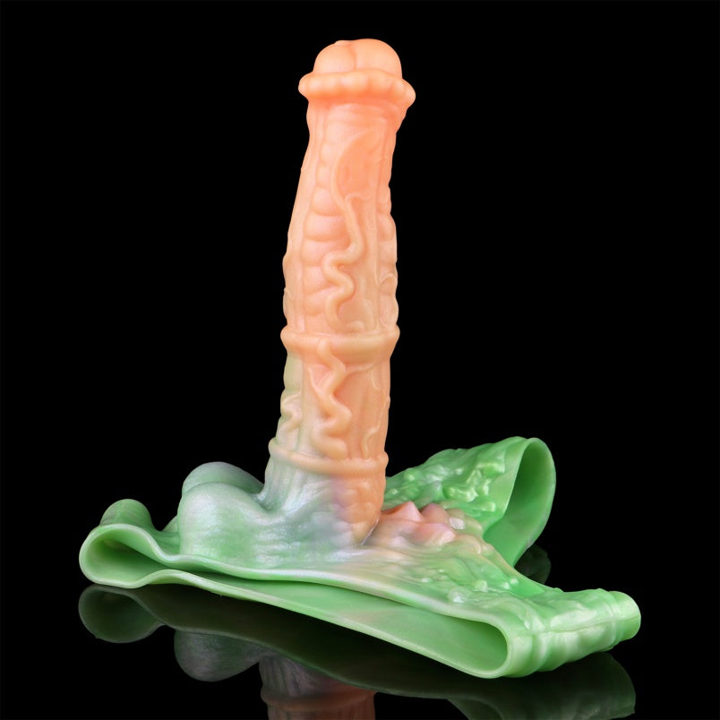 ED Enhancing Monster Fantasy Horse Cock Sleeve - Wearable Male Enlargement Device