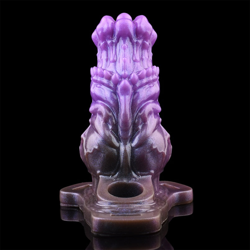 Silicone Penis Extender Fantasie Cock Sleeve-Sculptural Impact and Neural Compression