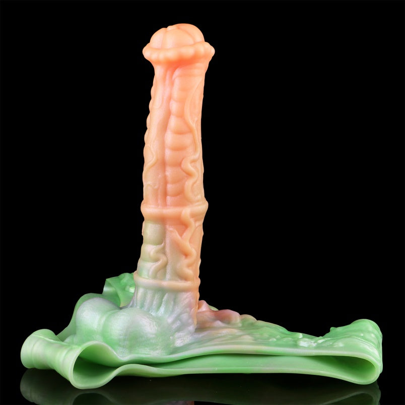 ED Enhancing Monster Fantasy Horse Cock Sleeve - Wearable Male Enlargement Device