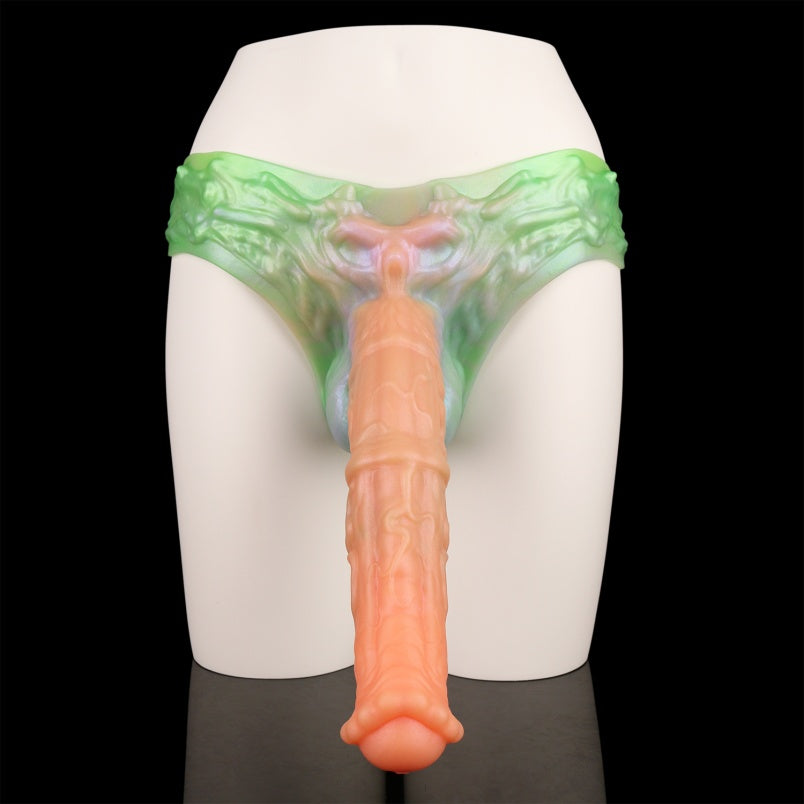 ED Enhancing Monster Fantasy Horse Cock Sleeve - Wearable Male Enlargement Device