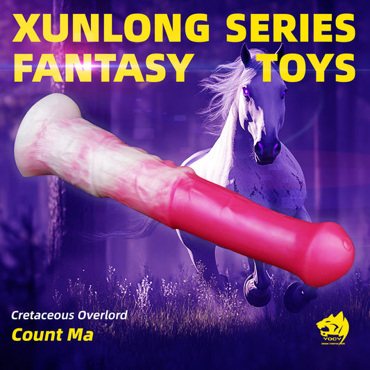 Pferdedildo, Analplug, Analplug – Fantasy Squirting Monsterdildo, Pink, Masturbations-Sexspielzeug für Frauen