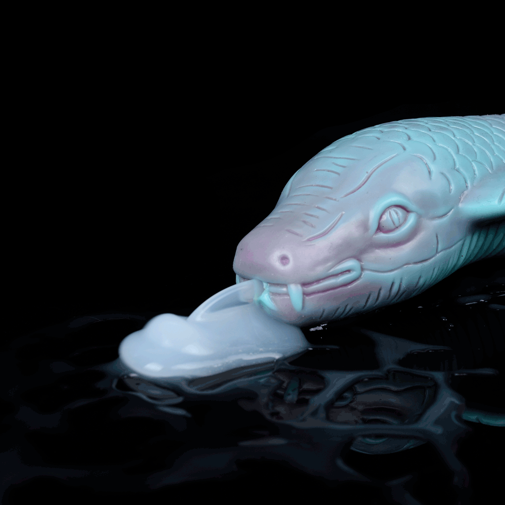 Gode anal monstre serpent giclant - Jouets sexuels anaux fantastiques en silicone à grosse aspiration pour femmes