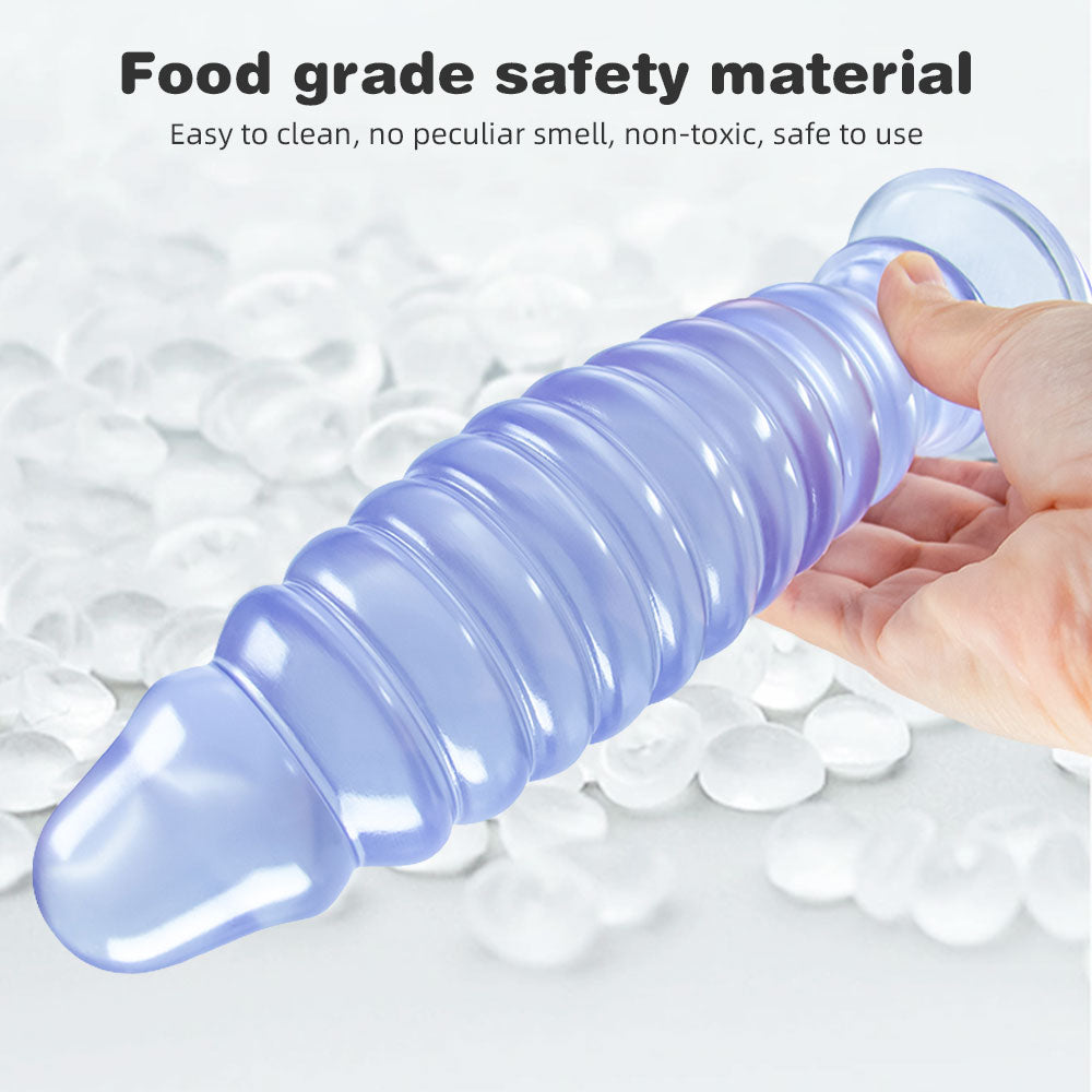 Big Dildo Anal Plug - Soft Penis Anal Dilator Sex Toys for Women Men