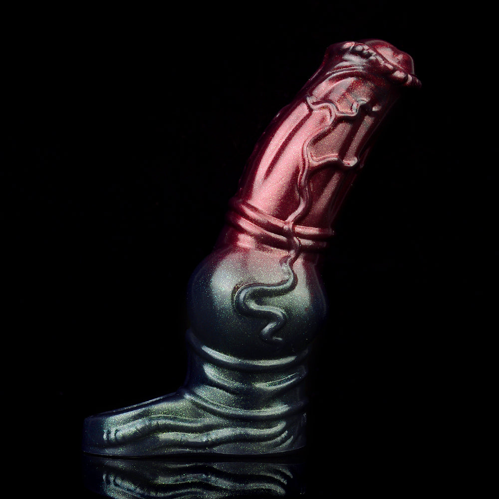 Fantasy Horsedildo Penishülle - Cockring Verzögerung Ejakulation Extender Sexspielzeug für Männer