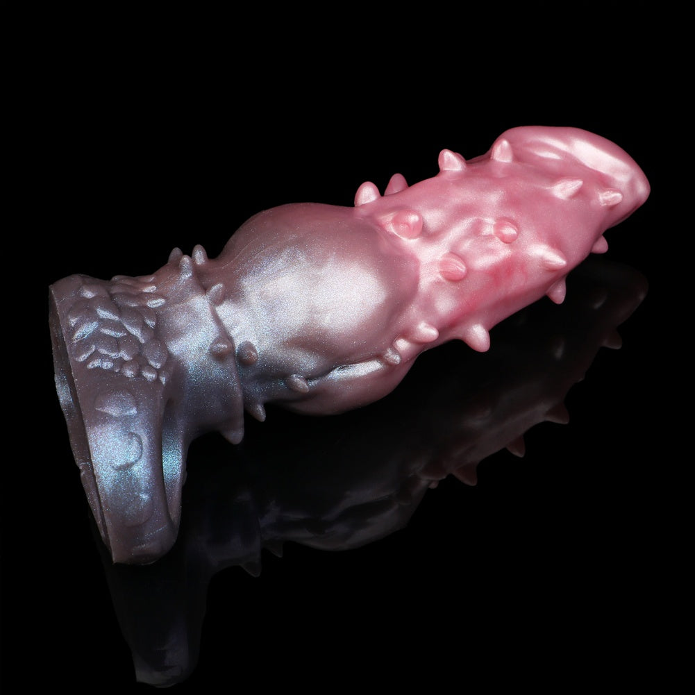Localized Expansion Fantasy Monster Cock Sleeve - Textured Silicone Penis Extender for Enhanced Girth and Size