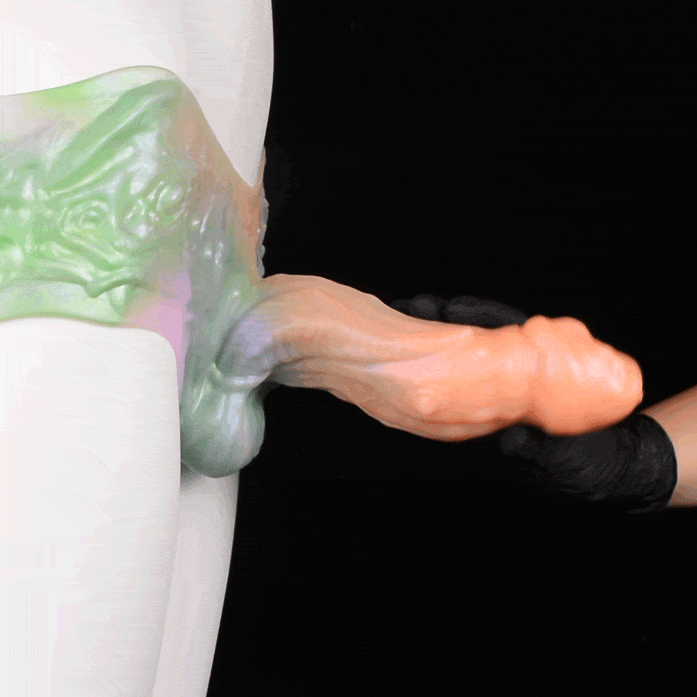 Monster Silicone Fantasy Penis Sleeve Pants - Male Penis Delay Device Sex Toys