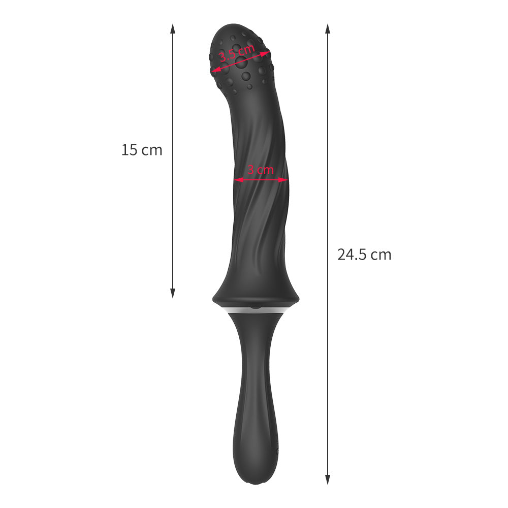 Handheld-Prostata-Massagegerät – schwimmender Wolf Point Analplug, Sexspielzeug für Männer und Frauen