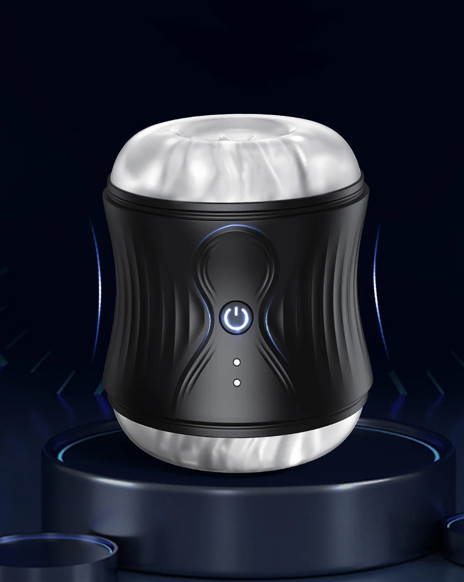 Masturbateur masculin vibrant de poche - Massage réaliste du pénis vaginal en silicone