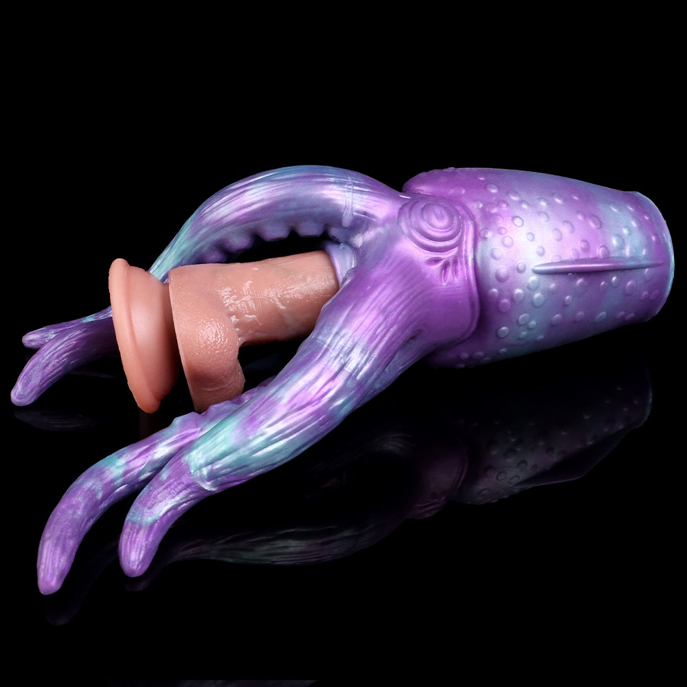 Octopus Pocket Pussy Masturbation Cup pour hommes - Fantasy Tentacle Dildo Silicone Blowjob Sex Toys
