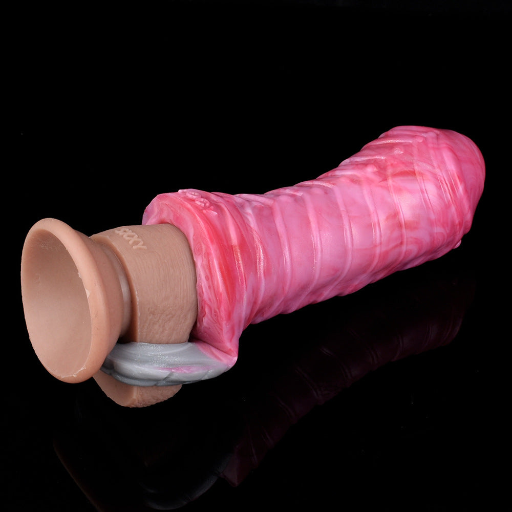 Drachen Penishülle Penisring Sexspielzeug für Männer - Silikon Monsterdildo Penisvergrößerer Sexshop
