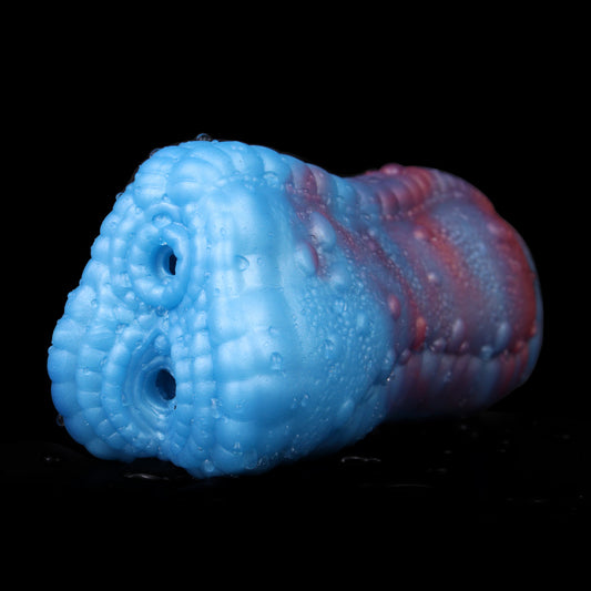 Colorful Monster Pussy Penis Masturbation Sex Toys for Men - Fantasy Vaginal Oral Sex Orgasm