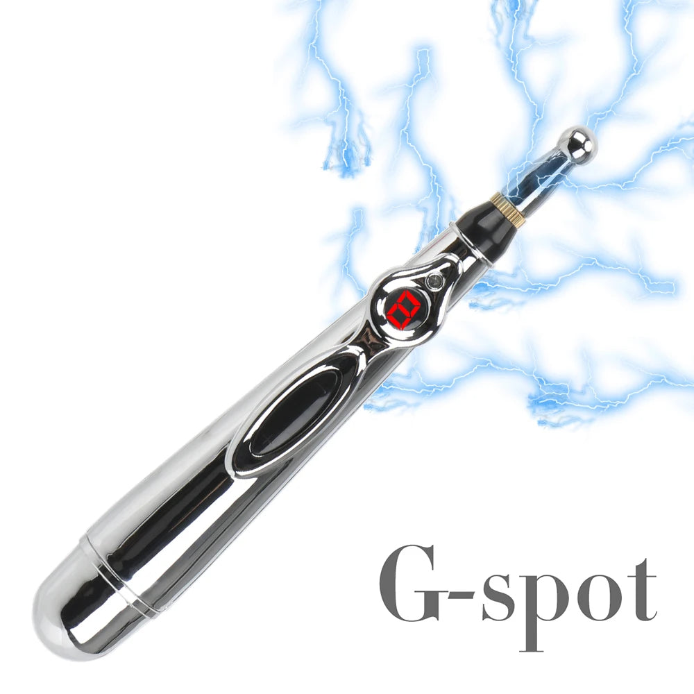 Estim Stimulateur de clitoris masseur de prostate – Gode en métal inoxydable pour mamelon, jouet anal