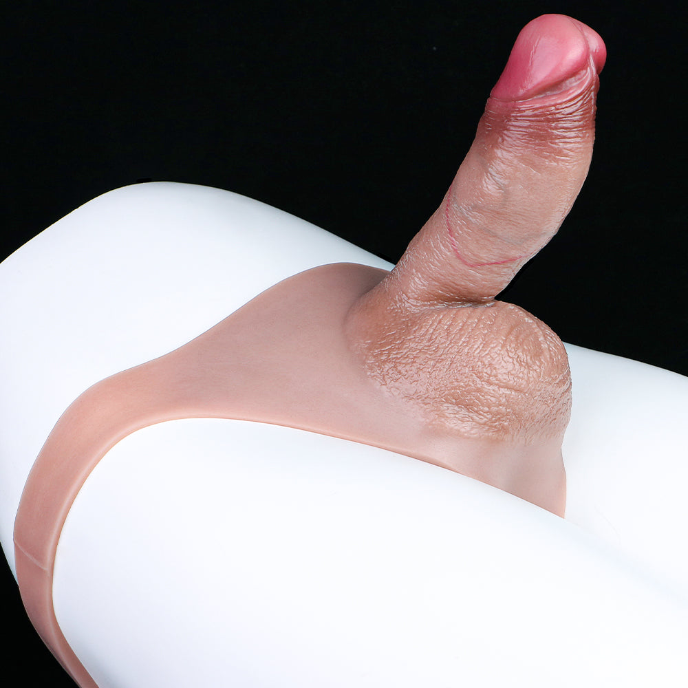Hohle Penishülle, Unterhose, realistischer Dildo-Extender, Pegging, sexuelles Wohlbefinden