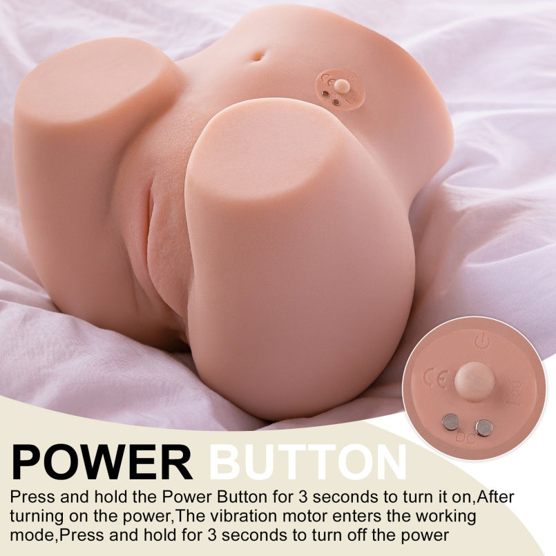 Male Penis Massager Pocket Pussy Sex Doll – Celebrity Connie Vibrating Ass Masturbation Toys