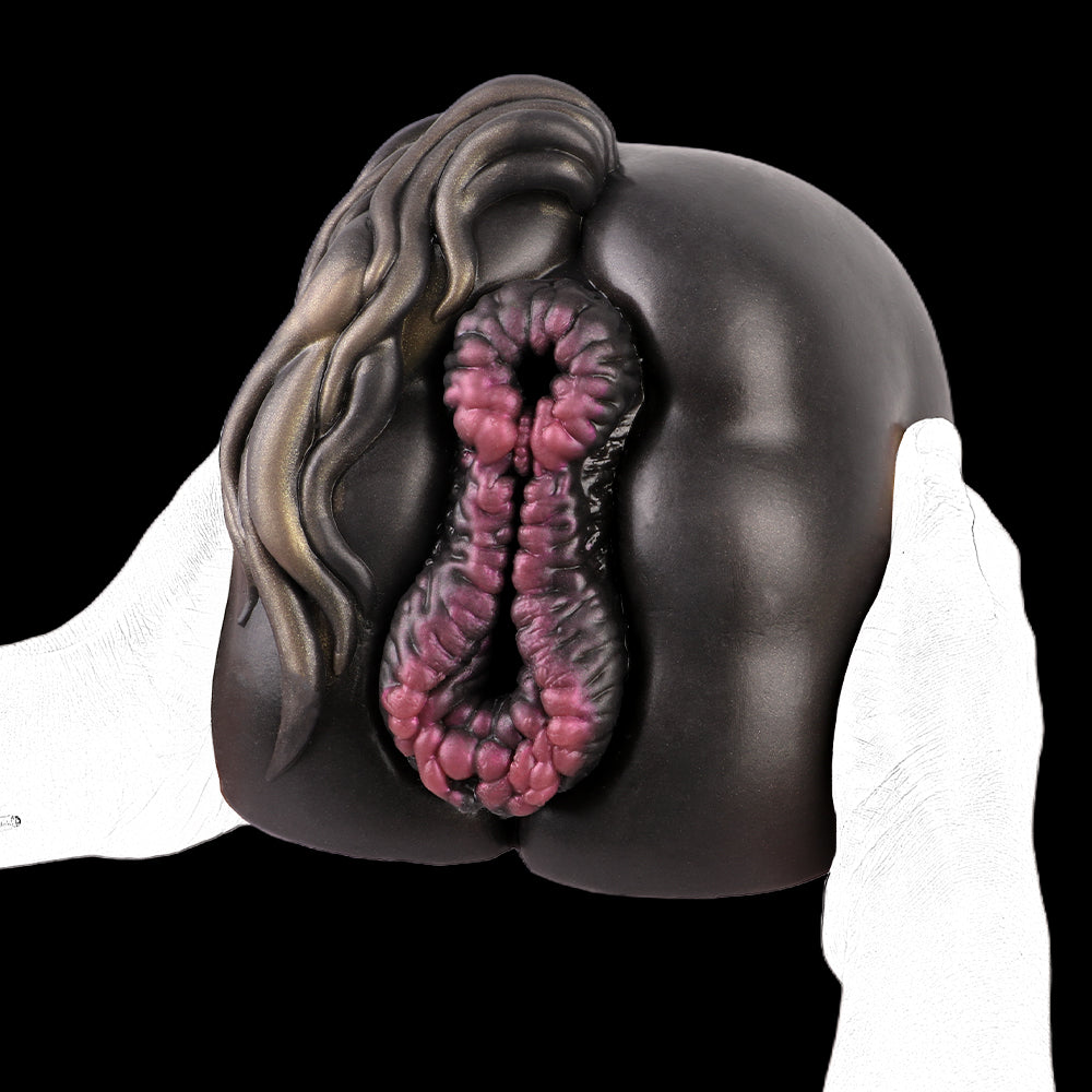 Horse Pussy Torso Buttocks Male Masturbator - Fantasy Realistic Animal Pussies Sex Toys