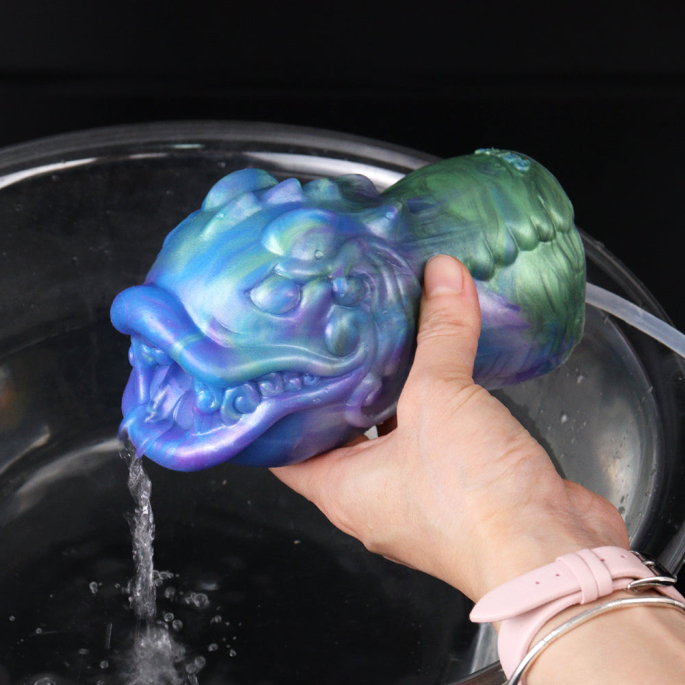 Spritzende Alien-Muschi-Masturbationstasse – Fantasie-Monster-Oralsex, Taschen-Männer-Blowjob