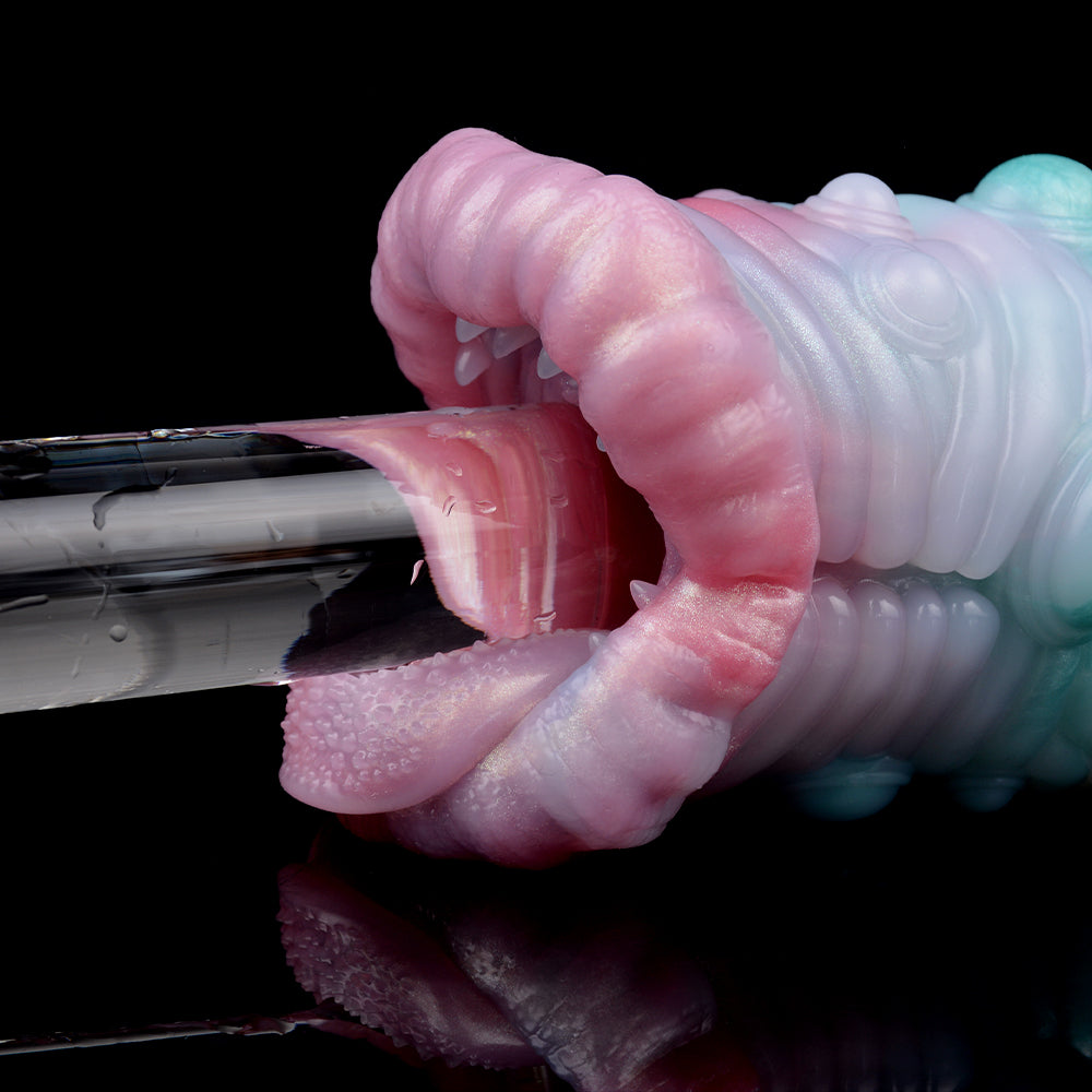 Monster Oral Sex Pocket Pussy - Fantasy Big Mouth Penis Massager Männlicher Masturbator