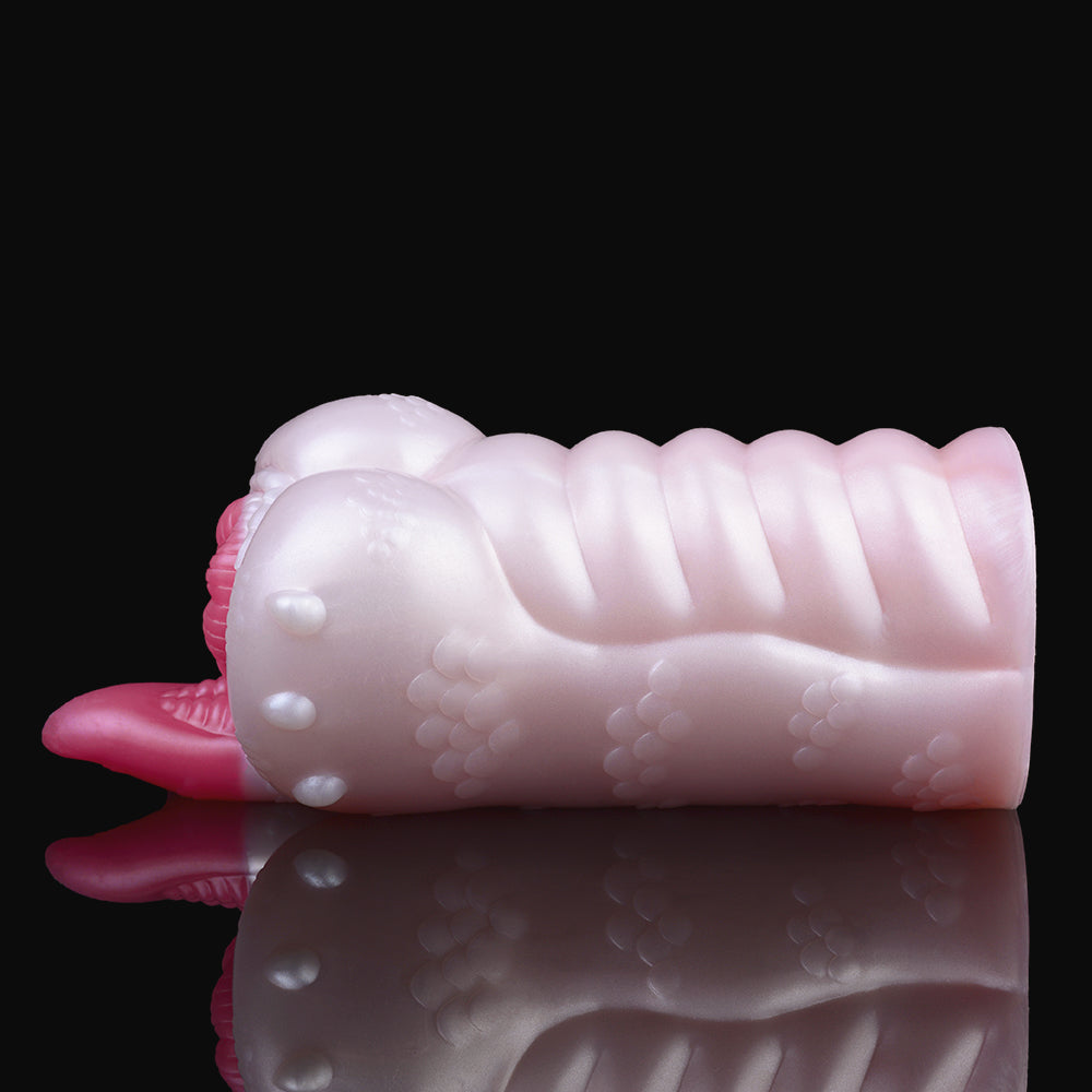 Fantasy Alien Pussy Pocket Masturbator – Silikonzunge, Vaginal-Penis, Biest-Sex für Männer