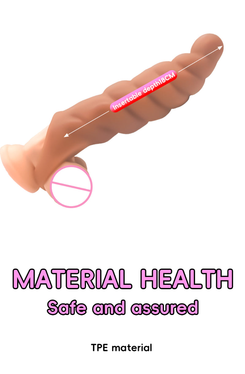 Sprial Penis Sleeve Extender Sexspielzeug für Männer - Verbessern Sie die Pegging-Sexualität beim Paarspiel