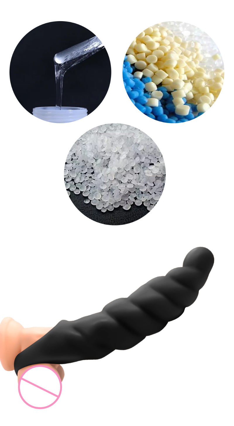 Sprial Penis Sleeve Extender Sexspielzeug für Männer - Verbessern Sie die Pegging-Sexualität beim Paarspiel
