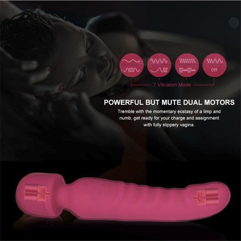 Vibromasseur point G Magic Wand - Gode vibrant en silicone Sex Toys pour femmes