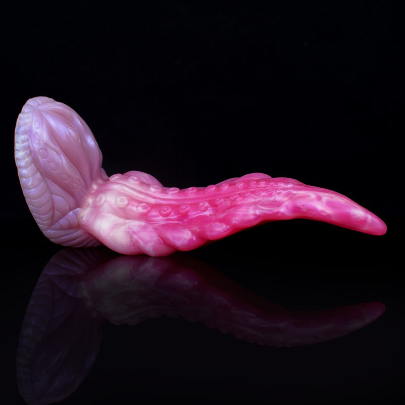 Fantasy Tentakel Silikon Drachendildo – Alien-inspirierter G-Punkt-Eindringling für Frauen