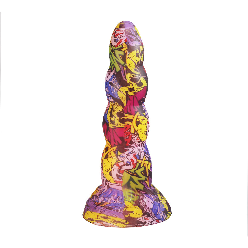 Godemiché Anal coloré camouflage, masseur de Prostate, grande ventouse, jouets sexuels en Silicone pour femmes