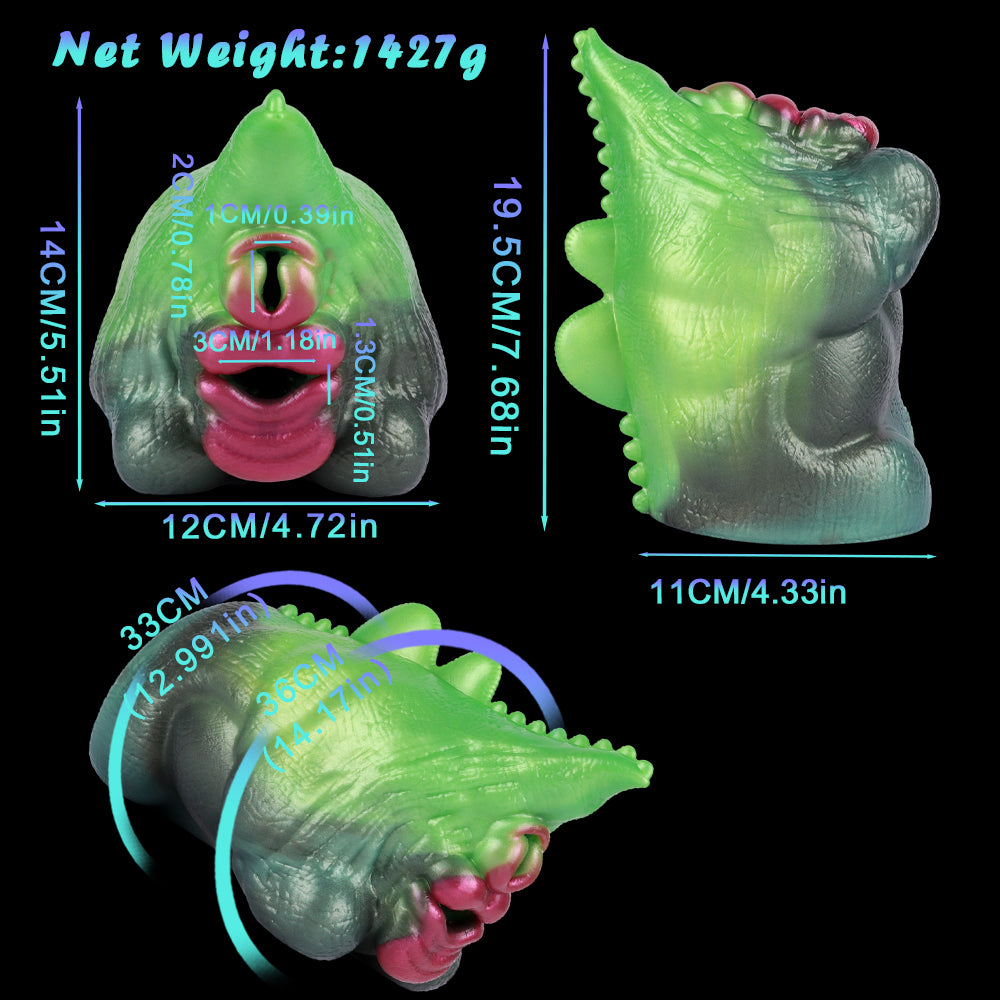 Wyvern Buttocks Torso Animal Masturbator - Fantasy Pocket Pussy Realistic Vagina Sex Toy