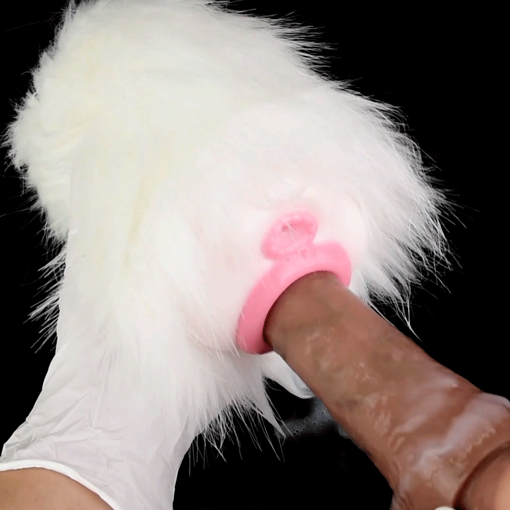 White Furry Pocket Pussy | Platinum Silicone Animal Fantasy Male Masturbator Dual Channel Domlust White Furry Pocket Pussy | Platinum Silicone Animal Fantasy Male Masturbator Dual Channel Domlust