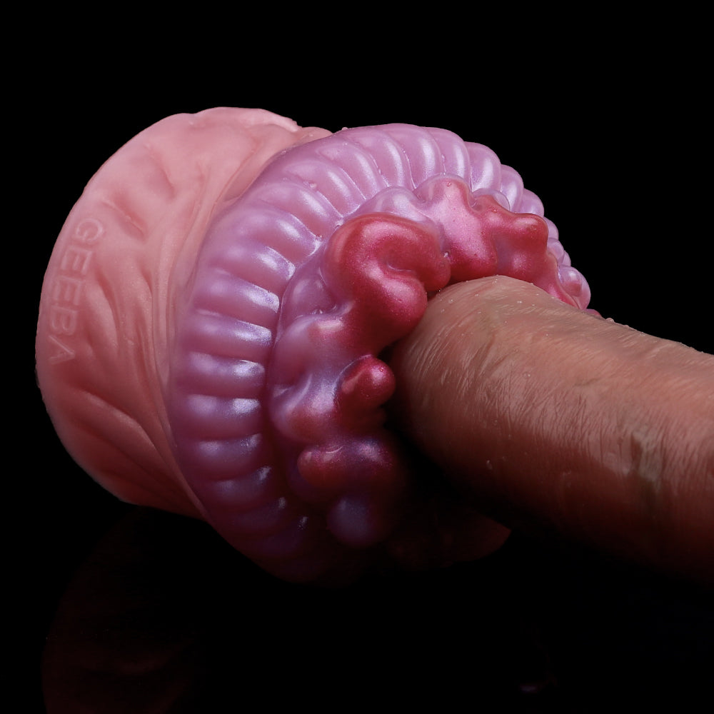 Masturbateur de poche vaginal pour homme - Fantasy Pangolin Vibrant Bullet Blowjob Sex Toy pour hommes