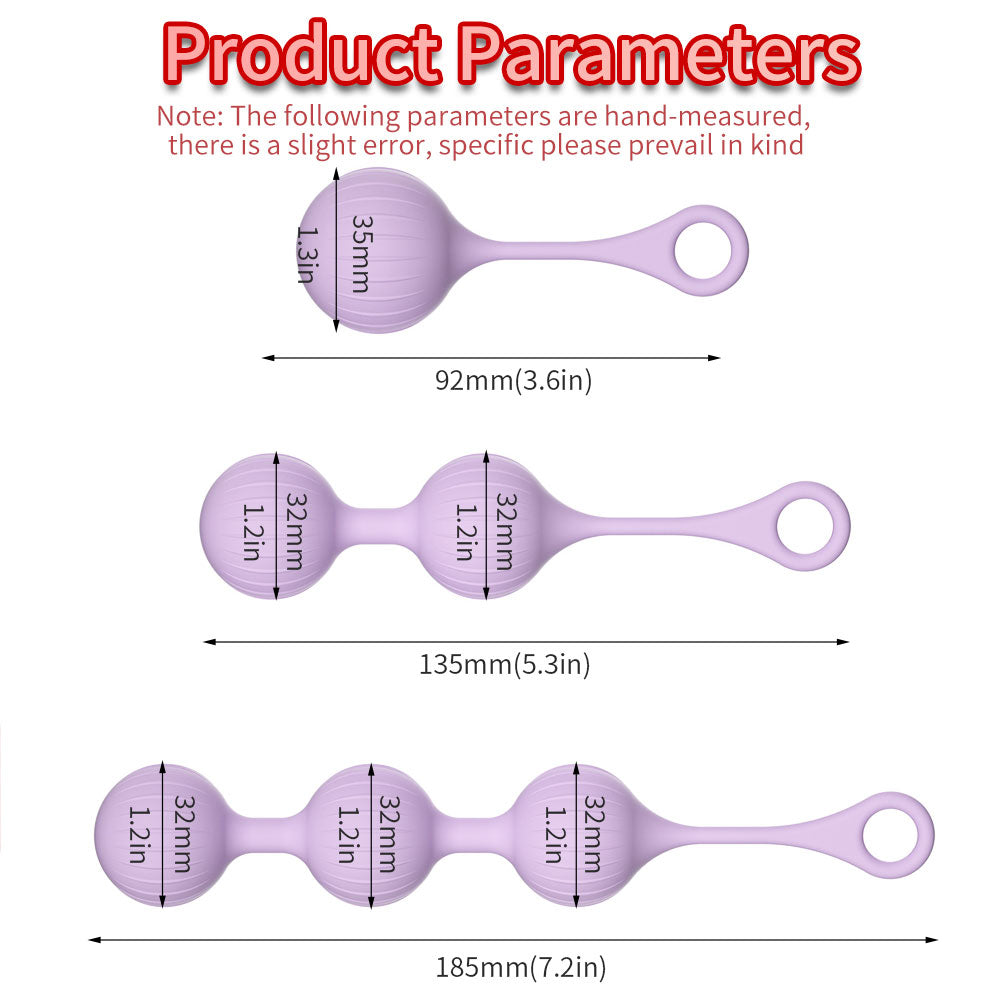 Kegal Ball Vibrant Panty Egg Vibromasseur - Masseur de prostate vaginal à boule anale extensible
