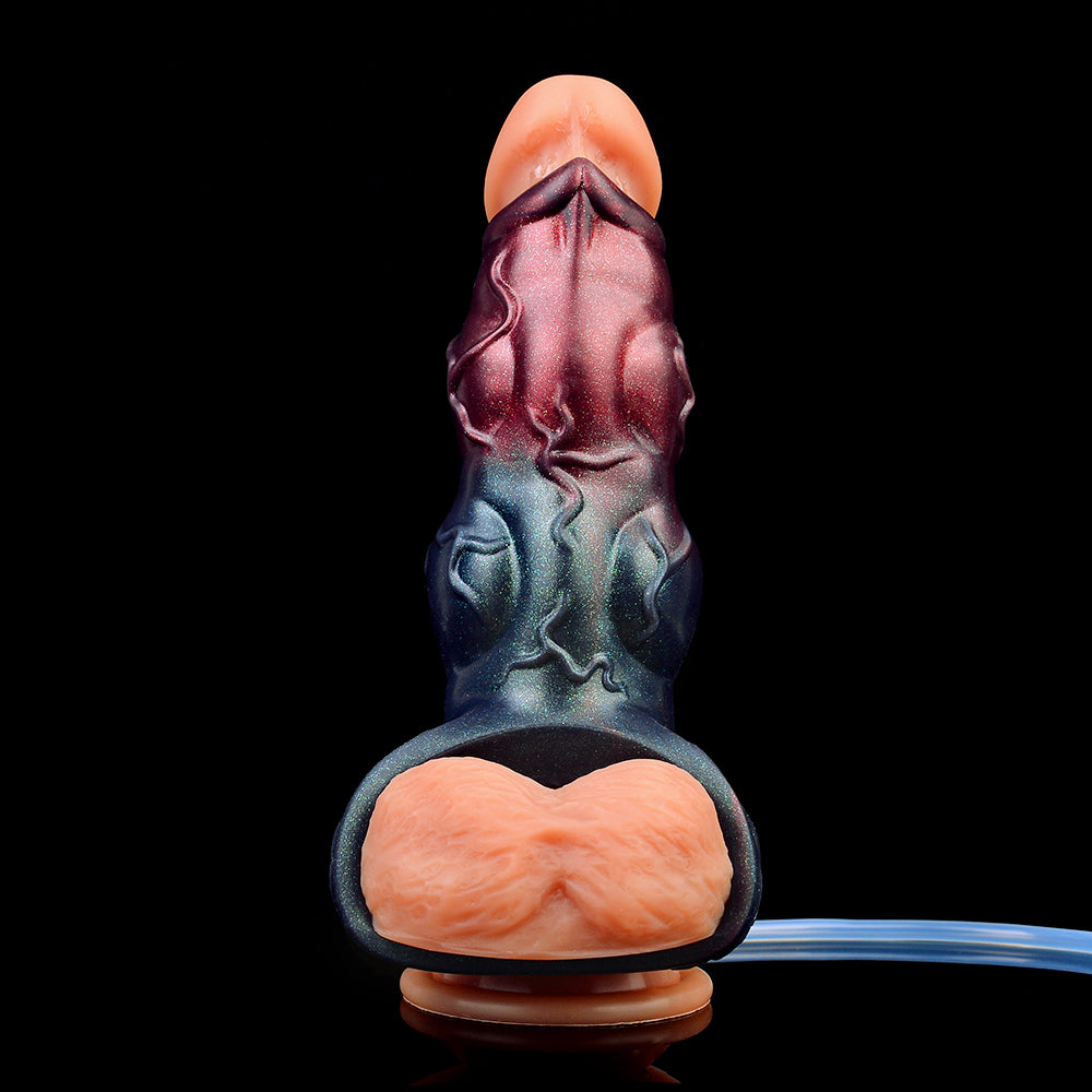 Squirting Fantasy Penishülle - Monsterdildo Cumming Cocksleeve Sexspielzeug für Männer