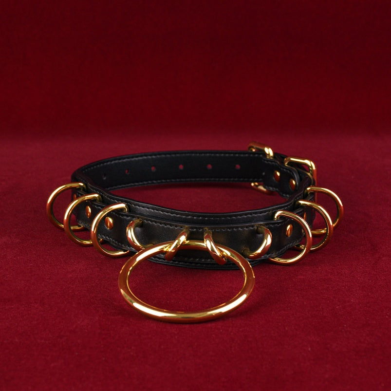 Fantasy Metalen Ring Halsband Bondage Kinky Set - Extreme Sex BDSM Speeltje for Training et Dominantie