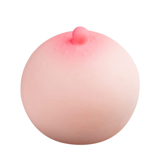 Realistic Breast Mimi Ball Silicone Masturbator Cup - Nipple Sucker Male Sex Toys