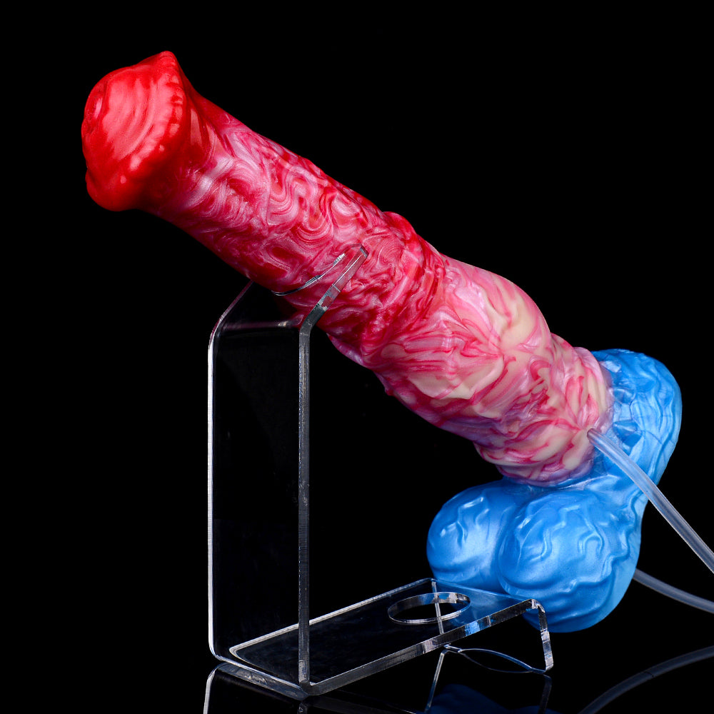 Aufblasbarer spritzender Pferdedildo – Fantasy Monsterdildo, Analsexspielzeug für Frauen, Masturbation