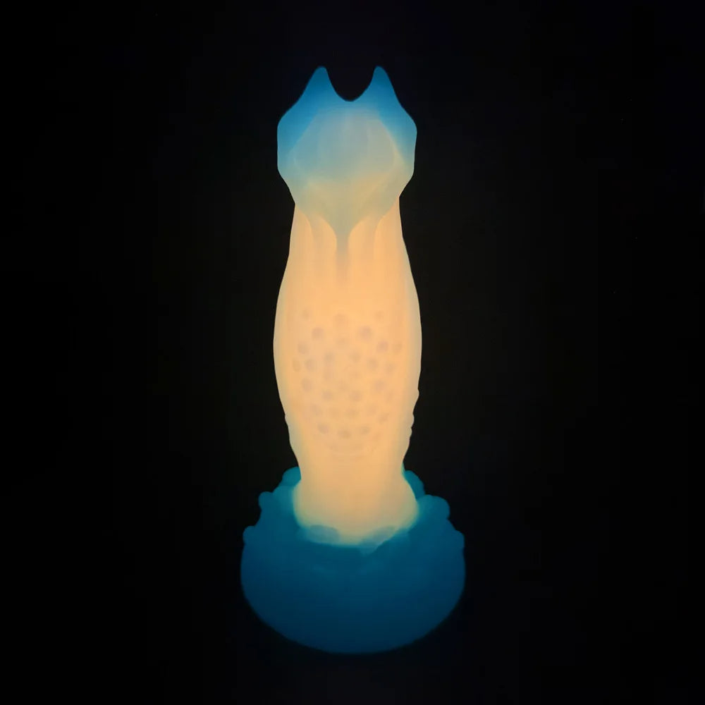 Alien Monster Gode Butt Plug - Gode Anal En Silicone Lumineux Mâle Femelle Sex Toys