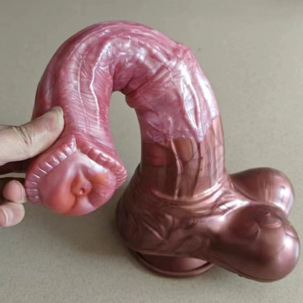 Huge Horse Dildo Butt Plug - Exotic Animal Silicone Anal Dildo Suction Cup Sex Toys