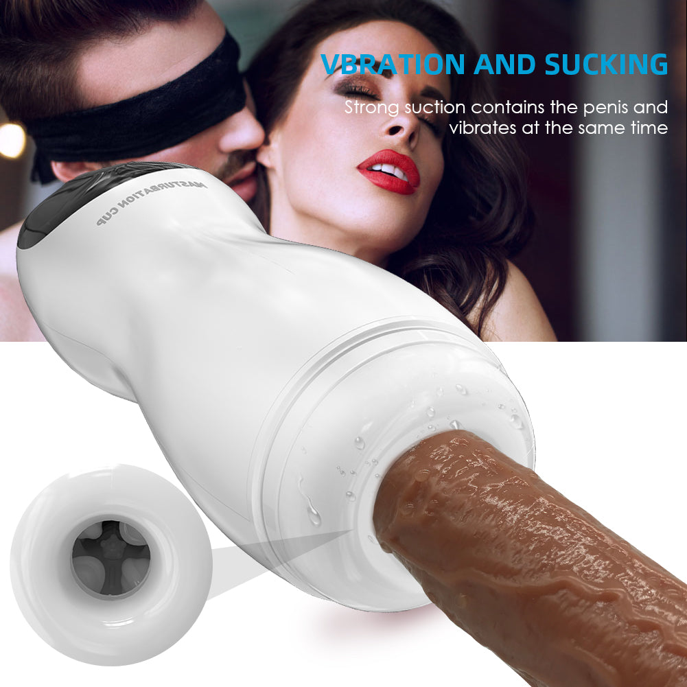 Masturbateur masculin pour adulte, machine à sucer et à sucer, jouets de masturbation pour pénis vibrants