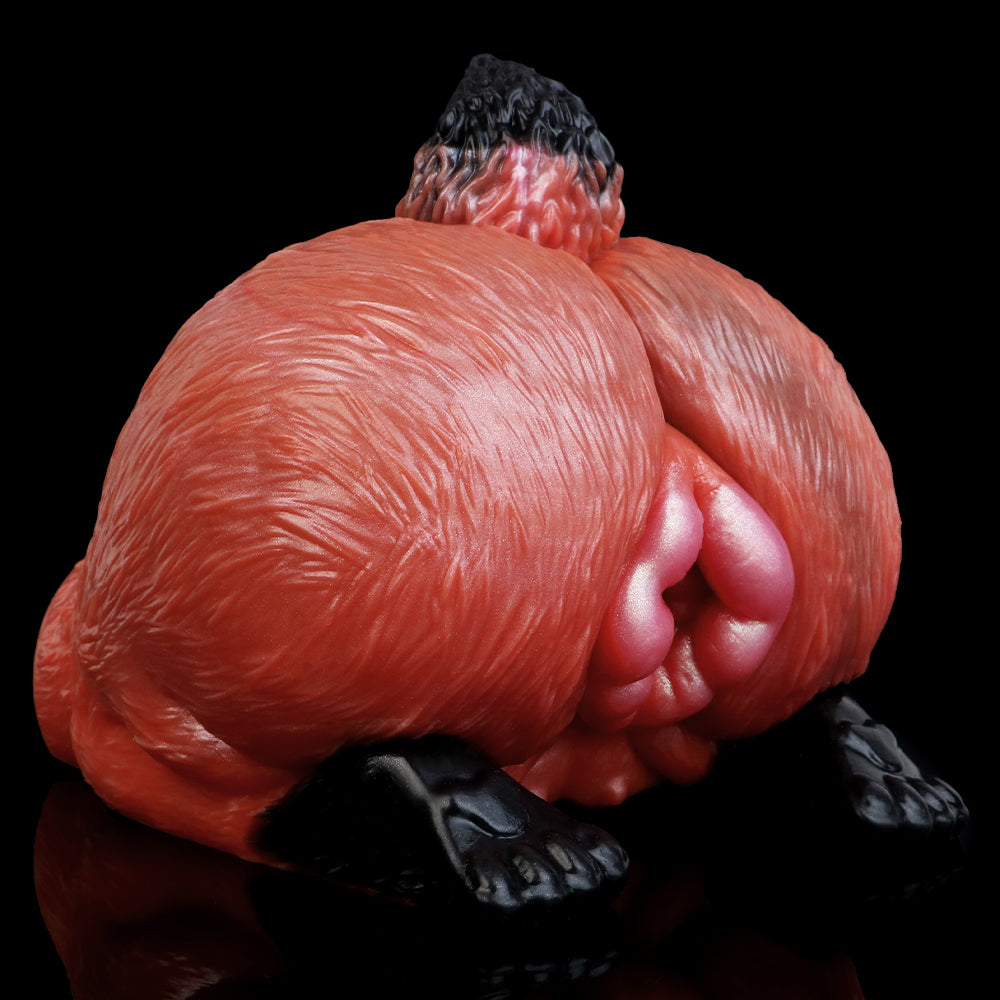Fox Pussy Torso Buttocks Sex Toy - Realistic Furry Animal Vagina Men Masturbation Pocket Cup