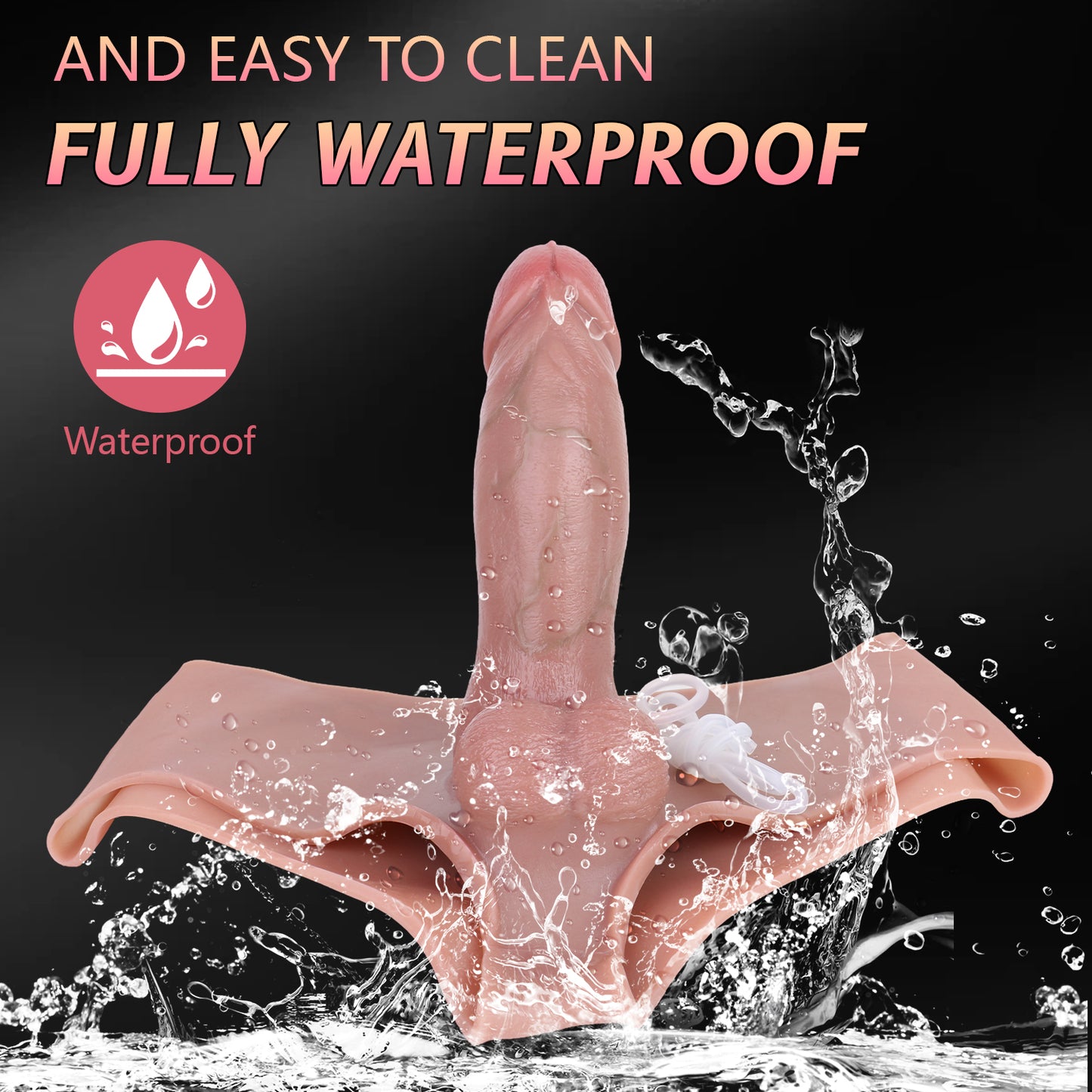 Squirting Dildo Pants Pegging Sexuality - Realistic Cumming Penis Sex Toys for Women Lesbian