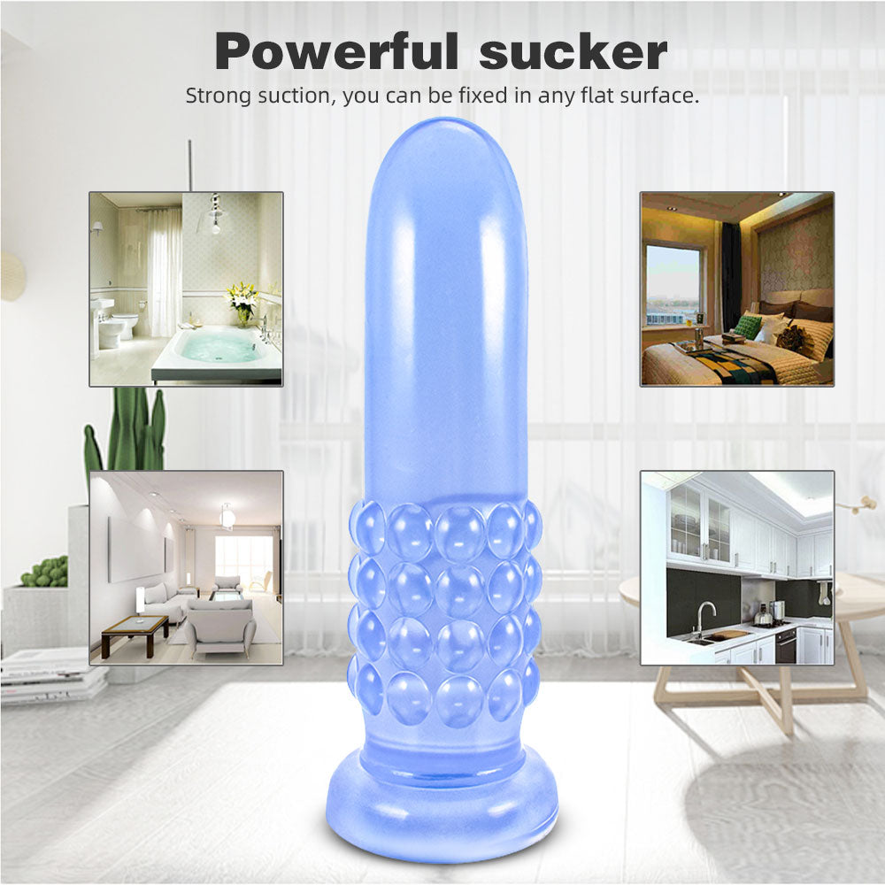 Riesiger Analdildo-Buttplug – spiralförmig geknotete Dildo-Analperlen für Männer und Frauen