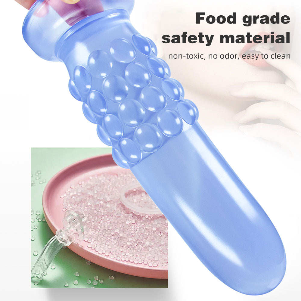 Riesiger Analdildo-Buttplug – spiralförmig geknotete Dildo-Analperlen für Männer und Frauen