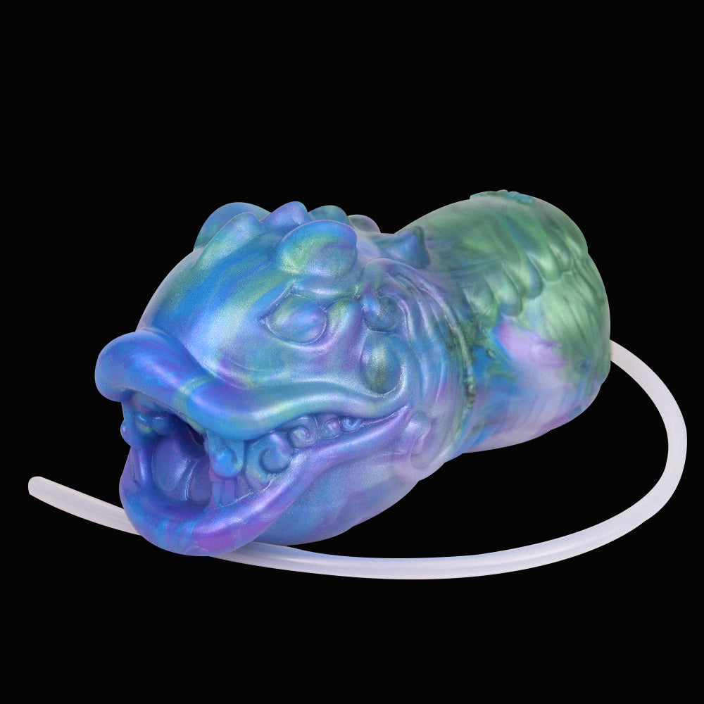 Spritzende Alien-Muschi-Masturbationstasse – Fantasie-Monster-Oralsex, Taschen-Männer-Blowjob