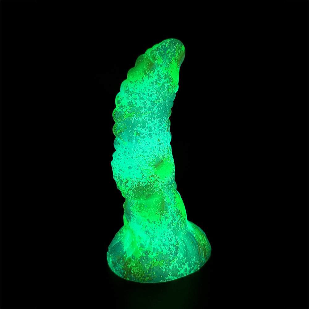 Großer, dicker Analdildo mit Butt Plug – leuchtender, realistischer Dildo, Sexspielzeug für Frauen