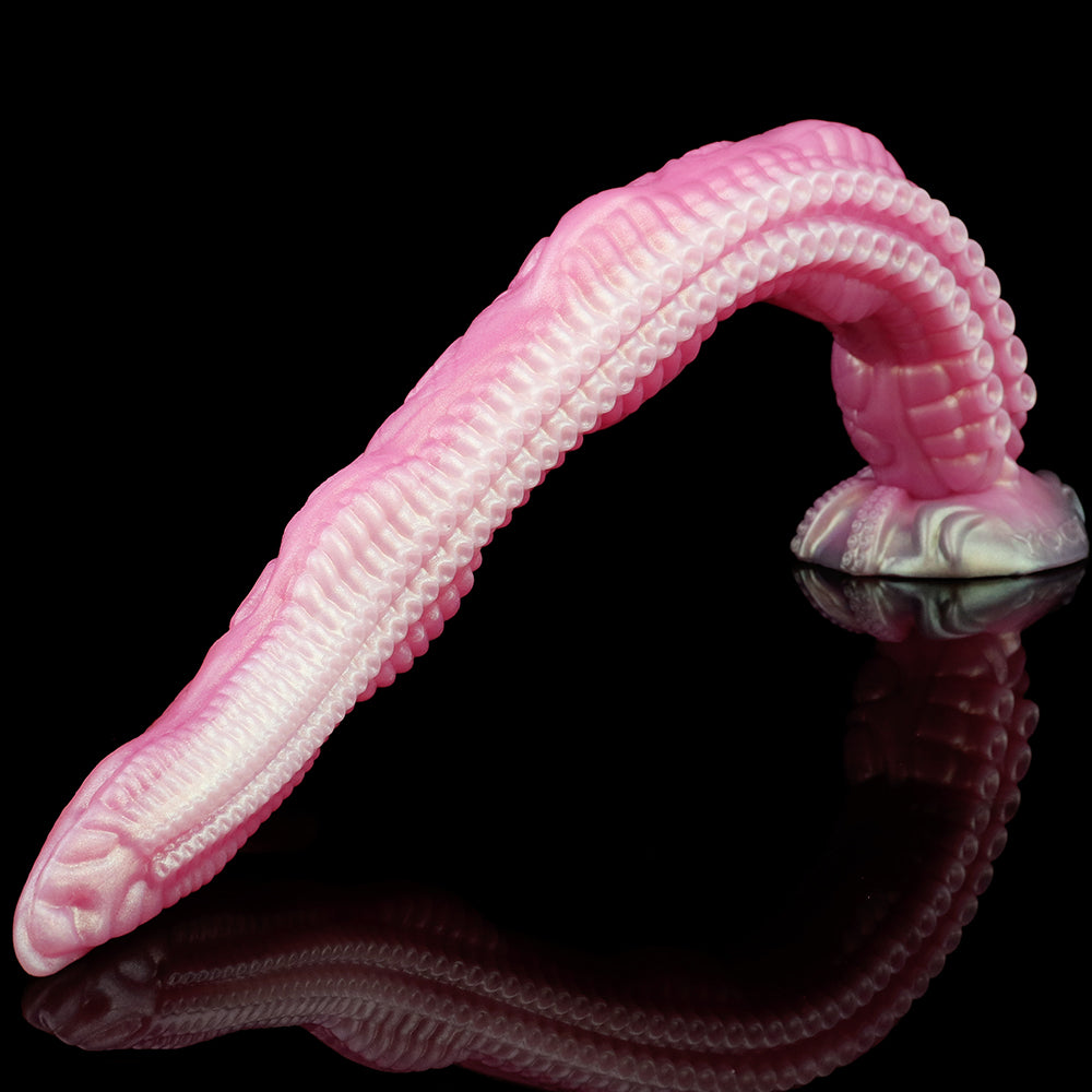 Gode réaliste à tentacules - Jouets sexuels à ventouse texturés en forme de pieuvre souple de qualité supérieure