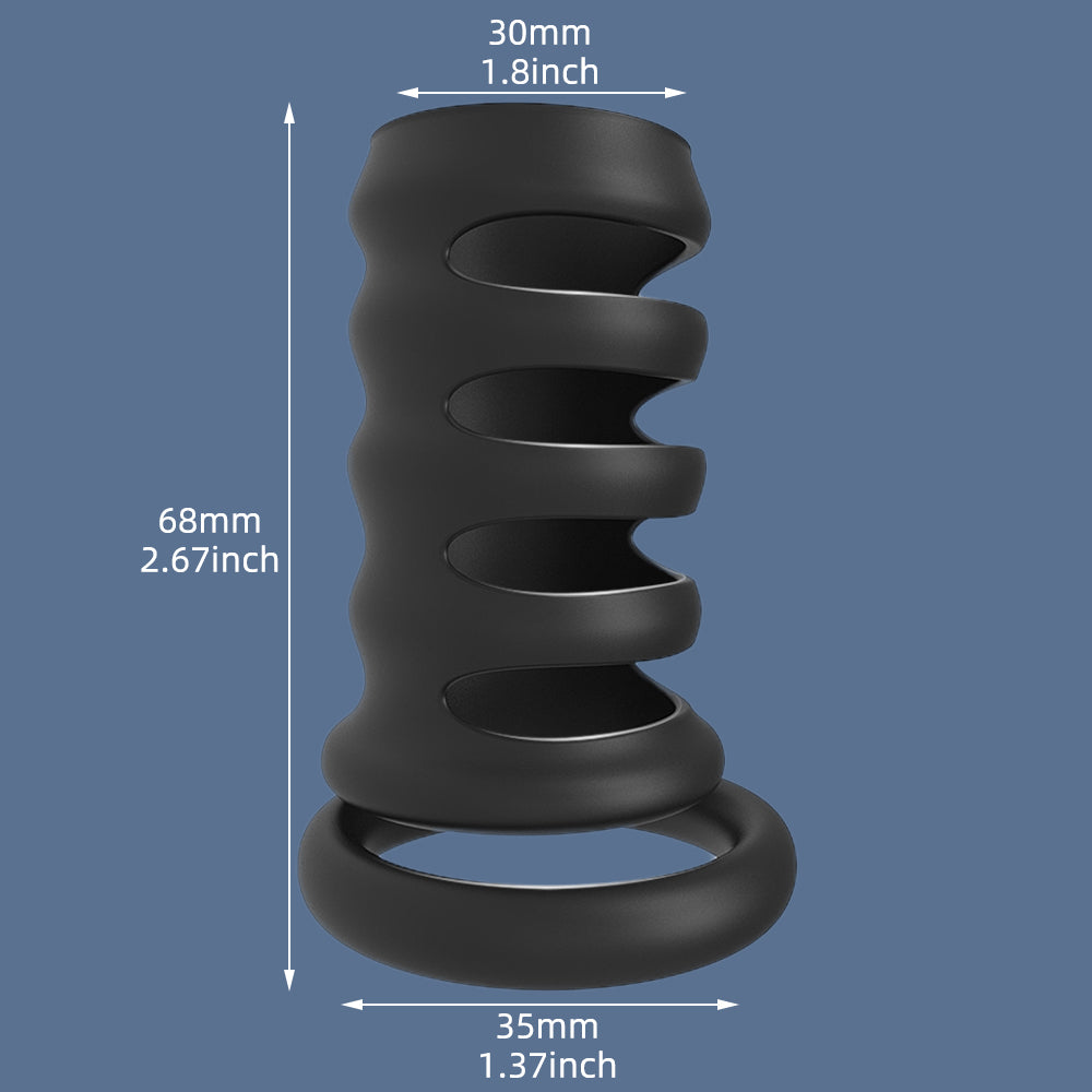 Penisring aus Silikon für Männer, Sexspielzeug für Männer – Sechs Penisringe, Trainer zur Verzögerung der Ejakulation